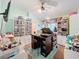 Well-organized craft room with ample storage and a large work surface at 278 Eaglet Way, Lake Mary, FL 32746
