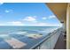 Balcony boasting breathtaking ocean and beach views at 2901 S Atlantic Ave # 702, Daytona Beach, FL 32118
