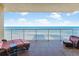 Relaxing balcony with stunning ocean views at 2901 S Atlantic Ave # 702, Daytona Beach, FL 32118