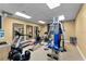 Well-equipped fitness center featuring various exercise machines for a convenient workout at 2901 S Atlantic Ave # 702, Daytona Beach, FL 32118