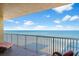 Spacious balcony boasting breathtaking ocean views and a relaxing atmosphere at 2901 S Atlantic Ave # 702, Daytona Beach, FL 32118