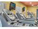 Modern treadmills available in the fitness center at 300 E South St # 3015, Orlando, FL 32801