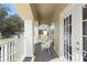 Covered balcony overlooking the neighborhood at 346 Calliope St, Ocoee, FL 34761