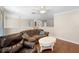 Cozy loft area with hardwood floors and a seating area at 346 Calliope St, Ocoee, FL 34761