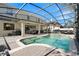 Large screened-in pool and patio entertaining area at 346 Calliope St, Ocoee, FL 34761