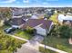 Aerial view of home and street at 388 Westwind Ct, Lake Mary, FL 32746