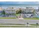 Aerial view of building and beachfront location at 4175 S Atlantic Ave # 4070, New Smyrna Beach, FL 32169