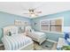 Guest bedroom with twin beds and ample closet space at 4175 S Atlantic Ave # 4070, New Smyrna Beach, FL 32169