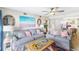 Coastal living room with comfortable seating and stylish decor at 4175 S Atlantic Ave # 4070, New Smyrna Beach, FL 32169
