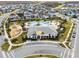 Community pool, playground, and clubhouse at 4567 Tribute Trl, Kissimmee, FL 34746