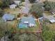 Bird's-eye view of the property, highlighting its location and backyard pool at 4800 Pierce Arrow Dr, Apopka, FL 32712