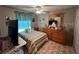 Bedroom with a double bed and plenty of closet space at 517 Cardinal Dr, Kissimmee, FL 34759