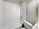 Clean bathroom with a bathtub and shower at 6117 Oakcrest Cir, Orlando, FL 32808