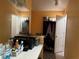 Bathroom with double vanity and mirror at 6868 Westlake Blvd, Orlando, FL 32810