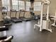 Well-equipped fitness center with treadmills, elliptical, and weight machines at 8124 Claire Ann Dr # 202, Orlando, FL 32825