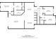 Two-story home floor plan, 1786 sq ft, features multiple bedrooms, bathrooms, and a spacious living room at 8307 Fontera Dr, Davenport, FL 33896