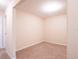 Empty carpeted bedroom with neutral walls at 112 Augustus Pt, Sanford, FL 32773