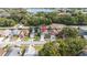 Aerial view of house and neighborhood at 3131 Ash Park Loop, Winter Park, FL 32792