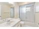 Clean bathroom with shower/tub combo and vanity at 3131 Ash Park Loop, Winter Park, FL 32792