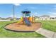 Colorful playground with slides, climbing structures, and soft ground at 3235 Abiaka Dr, Kissimmee, FL 34743