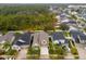 Aerial view of a house and surrounding homes at 4220 Cleary Way, Orlando, FL 32828