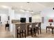 Kitchen with breakfast bar and modern finishes at 4220 Cleary Way, Orlando, FL 32828