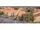 Aerial view of community, showing building and parking at 445 Fountainhead Cir # 164, Kissimmee, FL 34741