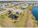 Aerial view of community amenities including a playground and pool at 4941 Kaia Ave, Winter Haven, FL 33884