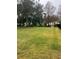 Large backyard with grassy area and mature trees at 5416 Parkway Dr, Belle Isle, FL 32809