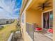 Covered balcony overlooking community at 17454 Chateau Pine Way, Clermont, FL 34711