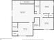 A detailed floor plan showcasing the layout of the second floor of the residence at 17584 Saw Palmetto Ave, Clermont, FL 34714