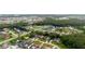 Wide aerial view of the neighborhood, showing surrounding homes and landscape at 2540 Albany Dr, Kissimmee, FL 34758