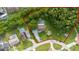 Bird's-eye view of home with large lot and pool at 2540 Albany Dr, Kissimmee, FL 34758