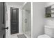 Clean bathroom with marble shower and modern fixtures at 2540 Albany Dr, Kissimmee, FL 34758