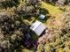 Aerial view of property with home and outbuildings at 2675 Van Arsdale St, Oviedo, FL 32765