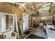 Barn interior with storage and tack area at 2675 Van Arsdale St, Oviedo, FL 32765