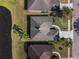 Top-down view of a home's roof and driveway at 2984 Cedar Glen Pl, Oviedo, FL 32765