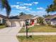 Exterior view of the house from the street at 2984 Cedar Glen Pl, Oviedo, FL 32765