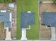 Bird's-eye view of a new house and surrounding landscape at 3999 Sw 129Th St, Ocala, FL 34473