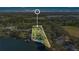 Aerial view shows property location and surrounding landscape at 4108 Downeast Ln, Windermere, FL 34786