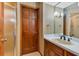 Clean bathroom with a vanity and shower at 4108 Downeast Ln, Windermere, FL 34786