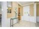 Entryway with modern decor, featuring a stylish console table, tasteful wall art, and a welcoming ambiance at 5012 Shoreway Loop # 10207, Orlando, FL 32819