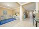 Open entryway with view of living room and kitchen at 5012 Shoreway Loop # 10207, Orlando, FL 32819