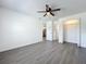 Bright bedroom with ceiling fan and large closet at 767 Trailwood Dr, Altamonte Springs, FL 32714