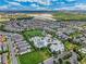 Aerial view of a community with a resort-style pool and water park at 7723 Graben St, Kissimmee, FL 34747