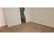 Bright bedroom with carpet flooring and access to bathroom at 7808 Rollingridge Ct, Orlando, FL 32835