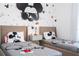 Mickey Mouse themed bedroom with two twin beds at 9029 Ibiza Ln # 1, Kissimmee, FL 34747