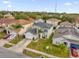 Two-story house, gray roof, driveway, and green lawn in a residential neighborhood at 1255 Blackwater Pond Dr, Orlando, FL 32828