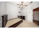 Spacious bedroom with a twin-size bed and built-in dresser at 1458 Foxtail Dr, Lake Mary, FL 32746