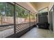 Screened porch with grill and backyard view at 194 Post Way, Casselberry, FL 32707